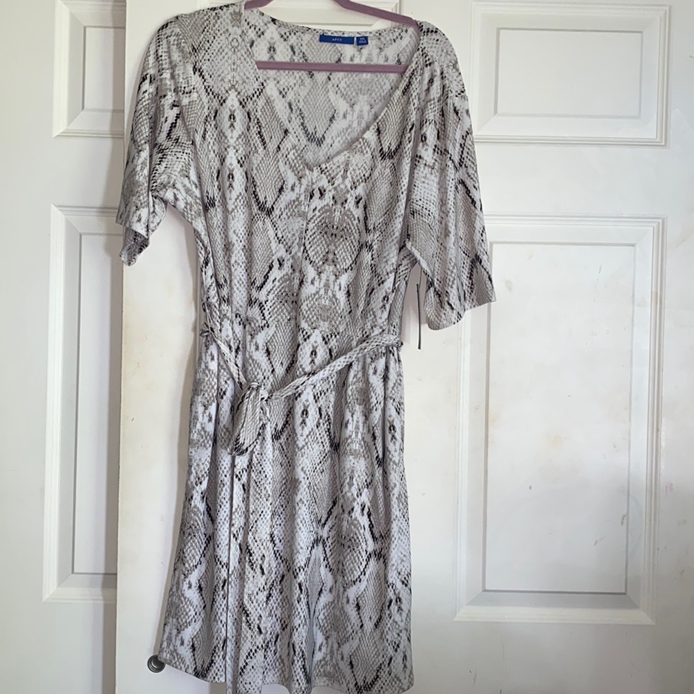 Snakeskin Dress